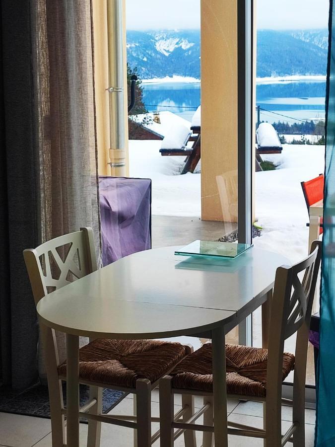 Prunières Chambre 2 Vue Lac Av Piscine מראה חיצוני תמונה