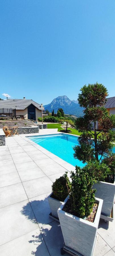 Prunières Chambre 2 Vue Lac Av Piscine מראה חיצוני תמונה