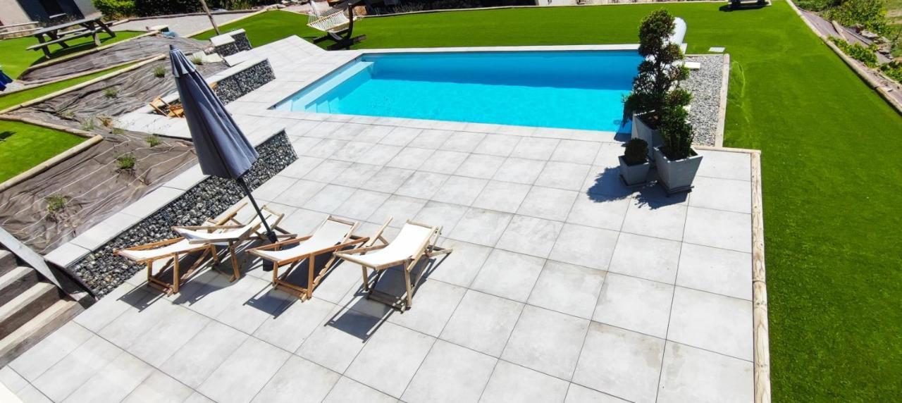 Prunières Chambre 2 Vue Lac Av Piscine מראה חיצוני תמונה